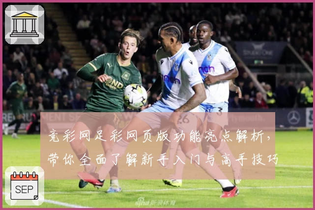 竞彩网足彩网页版功能亮点解析，带你全面了解新手入门与高手技巧